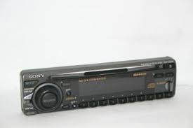 SONY CDX-4250R Original front panel of the radio