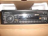 SONY CDX-4260R Original front panel of the radio
