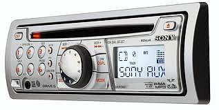 SONY CDX-A360 Original front panel of the radio