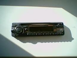 SONY CDX-C4850R Original front panel of the radio