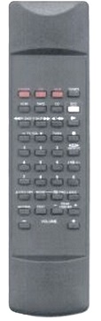Technics RAK-SA114XH  replacement remote control  - same buttons as original.