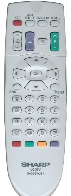 Sharp GA339WJSA original remote control
