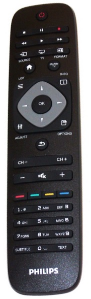 Philips  242254990467 original remote control  YKF309-001 was replaced  242254990477
