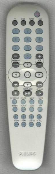 Philips RC19245011  996500026916 replacement remote control different look.