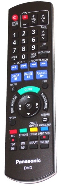 Panasonic N2QAYB000336 original remote control replaced N2QAYB000462