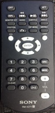 Sony RM-X271 original remote control  XAV-602BT