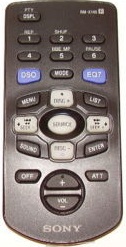 SONY RM-X140 Original remote control - no longer available.