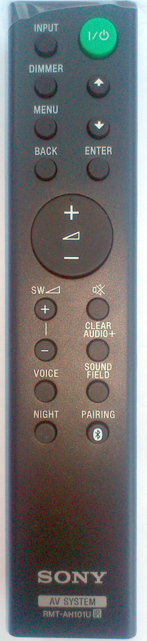 Sony RMT-AH101U original remote control  HT-CT380