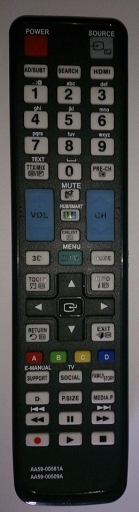 Samsung AA59-00581A, AA59-00509A, AA59-00510A replacement remote control