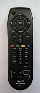 Sharp GA965WJSA replacement remote control diferent look