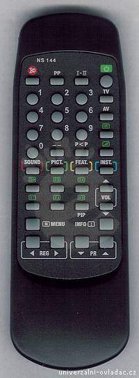 Sharp G1342PESA, G1169PESA replacement remote control copy