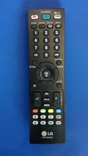 LG AKB73655803 replacement remote control different look