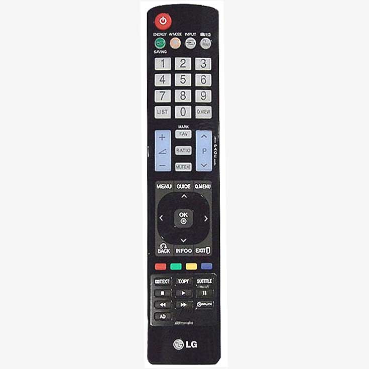 LG AKB72914209, AKB72914202, AKB72914208 replacement remote control different look