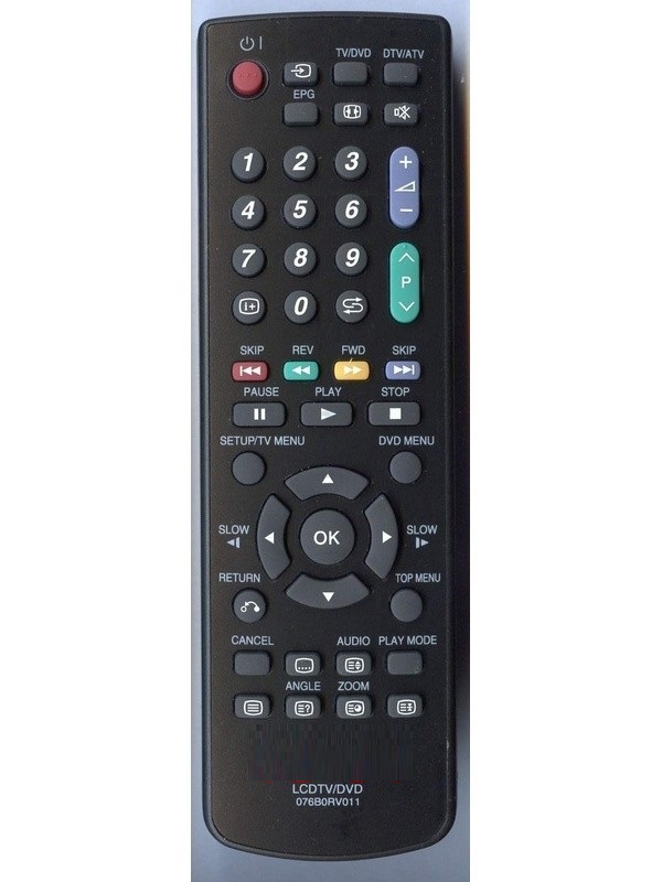 Sharp 076B0RV011, 076BORV011 original remote control