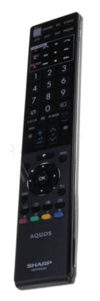 Sharp GB010WJSA, GB012WJSA replacement remote control different look LC80LE645E LC80LE646S