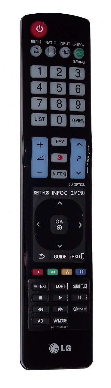 LG AKB73615307 replacement remote control different look
