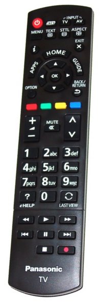Panasonic N2QAYB000829 original remote control. Replaced N2QAYB000842