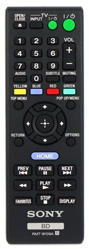 Sony RMT-B109P replacement remote control different look