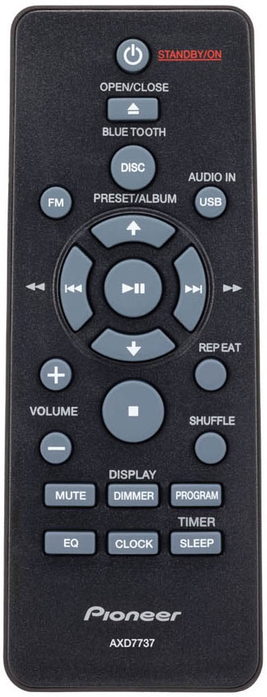 Pioneer AXD7737 for X-EM22 original remote control