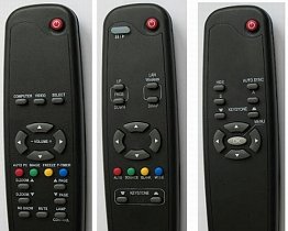 Epson EMP-DM1 EB-460E EB-485WI replacemnet remote control different look