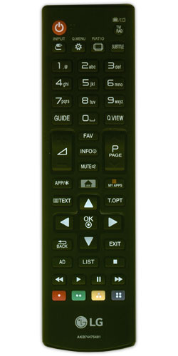 LG AKB74475481 replacement remote control different look