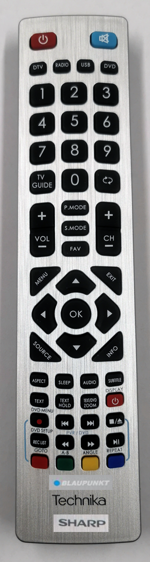 Sharp LC-22CFE4000E, LC-22CFE4000ES original remote control