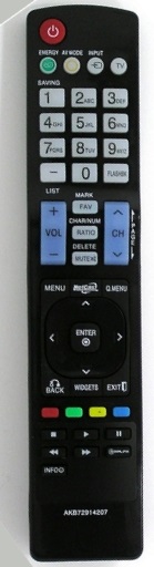 LG AKB72914207 replacement remote control copy