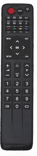 Orion replacement remote control different look for LCD TV