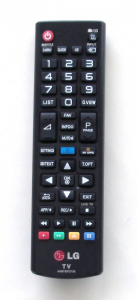 LG AKB73975728, AKB73975757 replacement remote control different look
