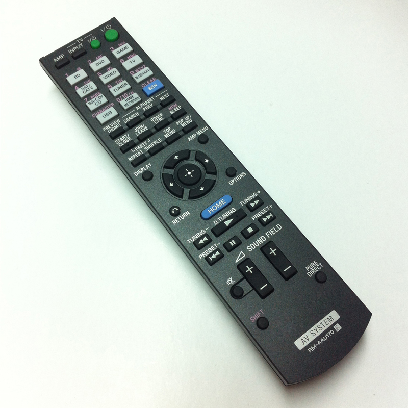 Sony RM-AAU169 replacement remote control different look STR-DN840
