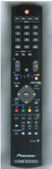 Pioneer AXD1554 original remote control