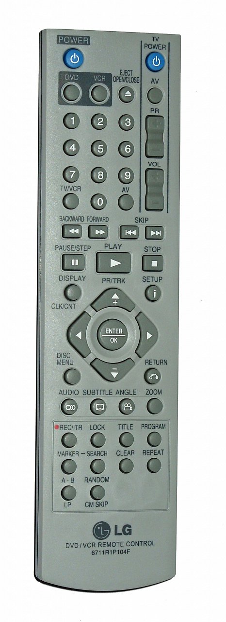 LG 6711R1P104F replacement remote control different look