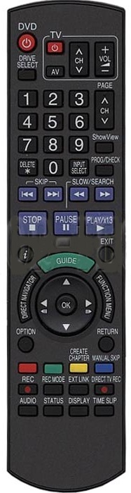 Panasonic N2QAYB000127 replacement remote control copy