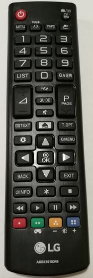 LG AKB74915346 22MT48VF-PZ, 22MT58VF-PZ replacement remote control different look