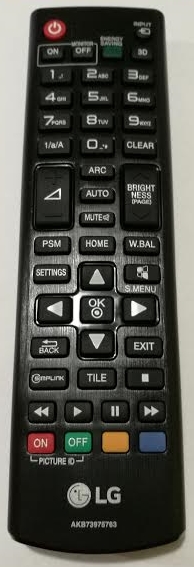 LG AKB73975763, AKB73975762 replacement remote control different look
