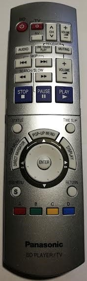 Panasonic EUR7658Y90 replacement remote control different look
