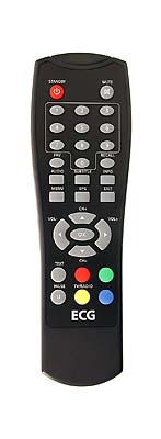 ECG DVBT860 DVBT-860 original remote control