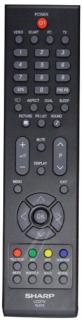 Sharp 9JR9800000002 RL57S replacement remote control different look