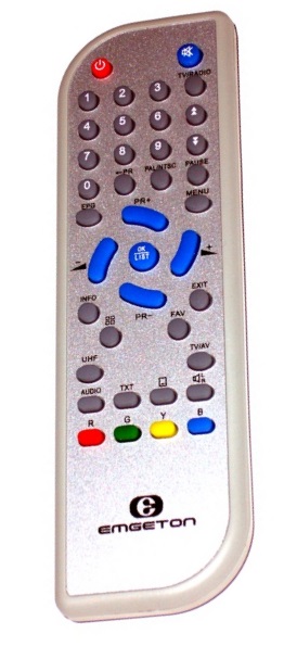 Emgeton VISION scart replacement remote control different look
