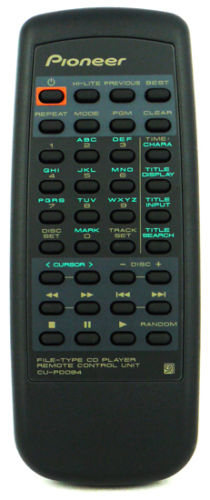 Pioneer CU-PD094 replacement remote control different look