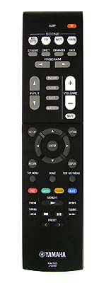 Yamaha RAV533 replacement remote control different look ZP35490